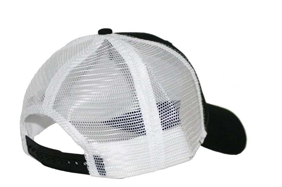 Бейсболка с сеткой из саржи черно-белая Caterpillar CAT Equipment Trucker - Изображение 2 из 2