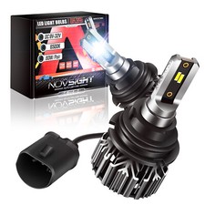 Novsight Hb1 9004 Led Headlight Bulbs High Low Beam 12000lm 6500k Super Bright