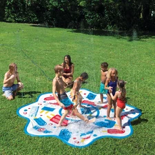 WOW Sports Popsicle 10ft Octagonal Spray Pad with Multiple Spray Points