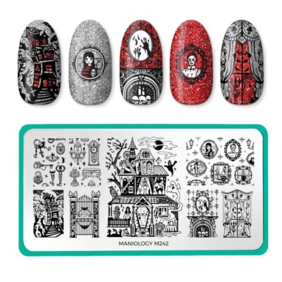 M242 Maniology  Nail Stamping Plate