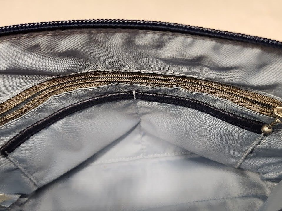 Baggallini Dome Crossbody French Navy 9.5" x 7" Never Used eBay