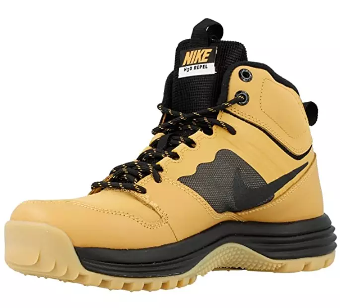 Pence septiembre en lugar Nike Dual Fusion Hills Mid GS 685621 700 Boys Boots Yellow H2O Repel Size  4.5 Y | eBay