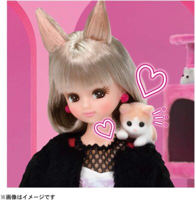 Licca╰(*´︶`*)╯♡ 。 Hashtag Licca Doll Rika Chan #Licca #Emo cat Fashion Doll