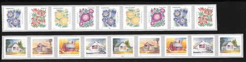COMPLETE 2022 Plate Number Coil YEAR SET--7 Different Issues, MNH, F-VF - Picture 3 of 5