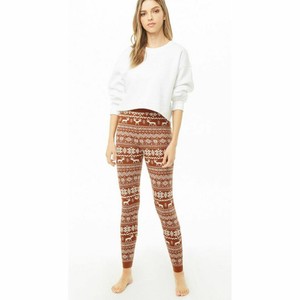 nordic pattern leggings