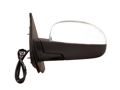 Gmc Sierra Yukon Xl Denali 07 - 13 Power Heated Chrome Textured Black Mirror Lh