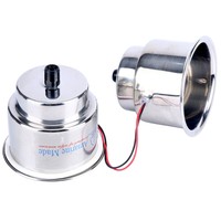 Stainless Steel Cup Drink Holder With Drain & Led Marine Boat Rv Camper Us Ship Stainless Steel Cup Drink Holder With Drain & Led Marine Boat Rv Camper Us Ship