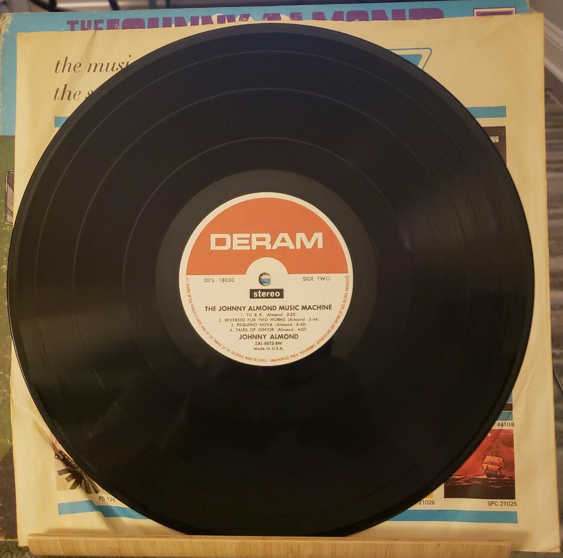 Johnny Almond Music Machine Patent Pending DES-18030 Fusion
