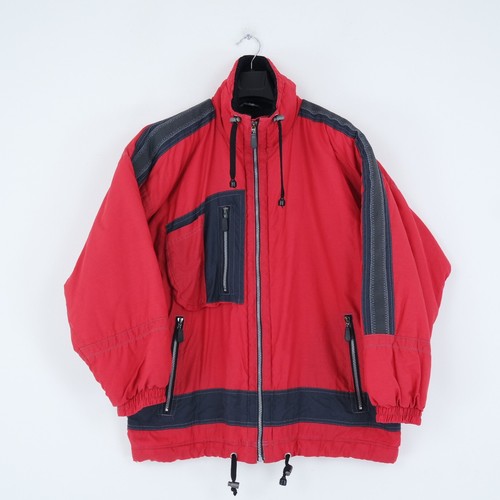 Chaqueta cortavientos para hombre talla XL MCNEAL SPORTS roja Windcheater - Imagen 2 de 11