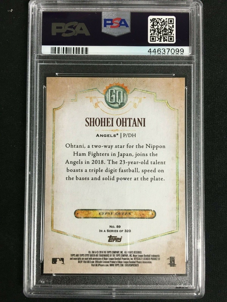 2018 Topps Gypsy Queen - Shohei Ohtani #89 Gypsy Queen Logo Swap