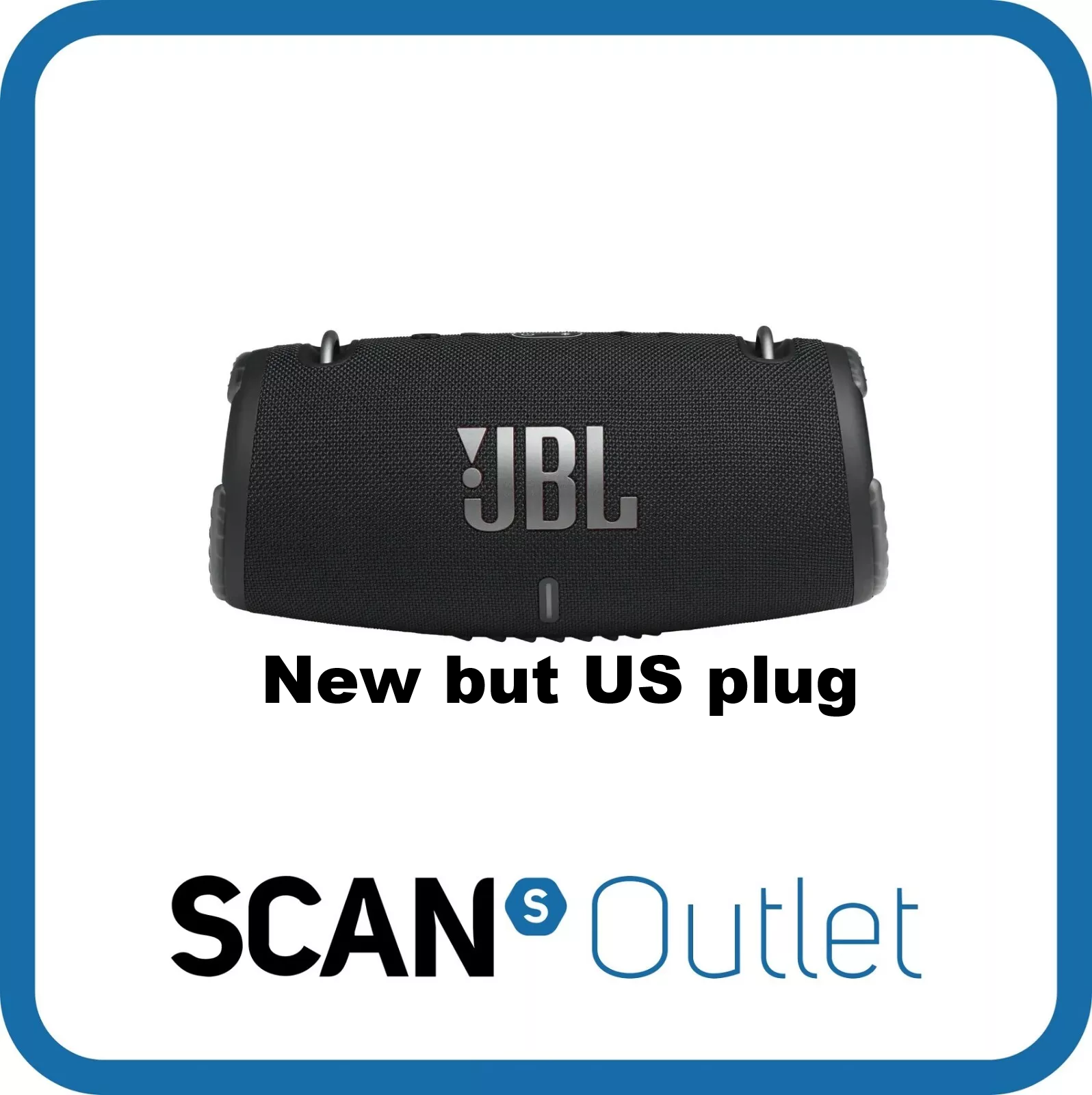 JBL Xtreme 3 Portable Speaker, Black, 15 Hours Playtime, IP67 Rated, Bluetooth 5