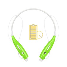 New Wireless Sports Stereo Headset, Hands-Free for Phones Tablets
