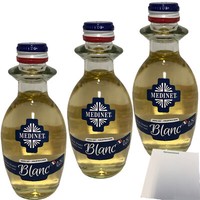 Medinet Blanc FranzöSischer WeißWein Halbtrocken 10,5%Vol. 3X0,25 Liter Usy