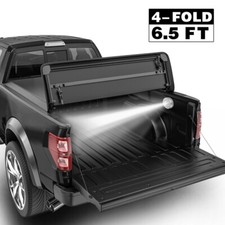 6.5ft 4-fold Truck Bed Tonneau Cover For 1988-2007 Silverado Gmc Sierra Pickup 6.5ft 4-fold Truck Bed Tonneau Cover For 1988-2007 Silverado Gmc Sierra Pickup