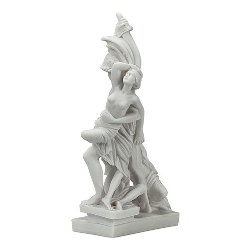 Der Raub der Polyxena – Griechische Statue Achilles Guss Marmor Skulpture 28 cm - Picture 4 of 9