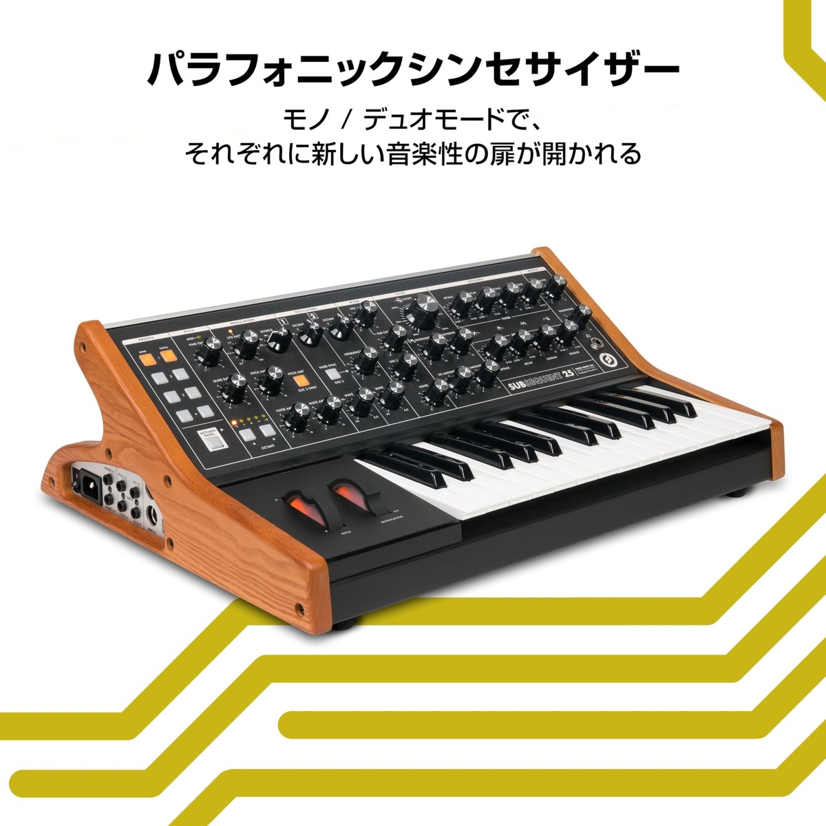 DTM・DAW Moog Subsequent 25 Moog Subsequent 25 Compact Duophonic Analog Synthesizer