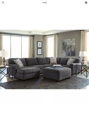 Ashley Furniture Katisha Right Facing 4 Piece Sectional In