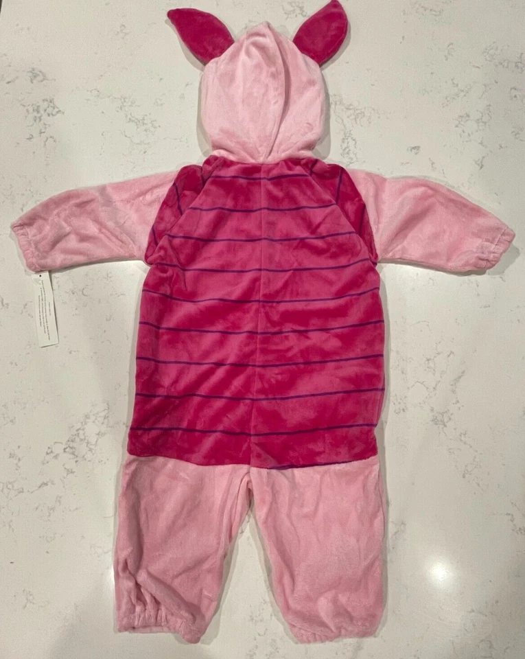 Disney Winnie the Pooh PIGLET Disfraz Bebé, Talla (18 meses), Una Pieza TOTALMENTE NUEVO Foto 3 de 4