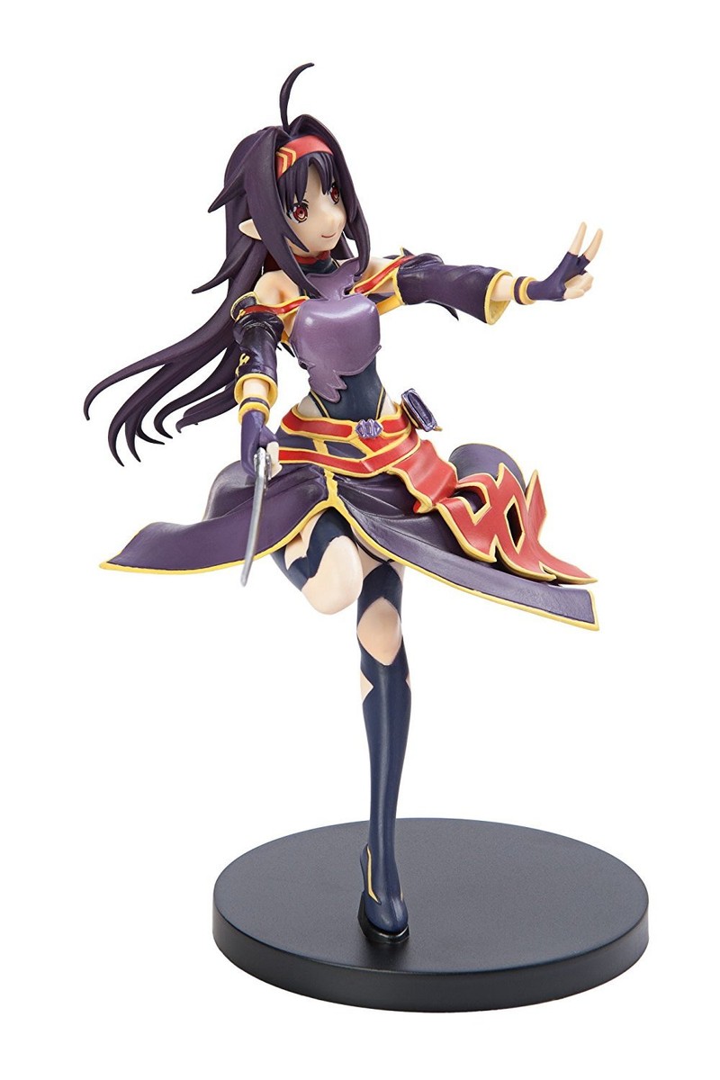 【yuuki 】 FURYU Sword Art Online Ⅱ Yuuki Noodle Stopper Figure - Oh
