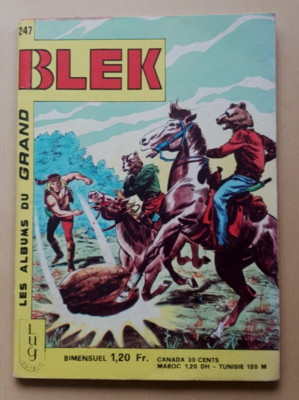 BLEK Numéros 1 à 270 – Ebook Format PDF, Albums Lug 1963/74, ⚠️ Me Contacter Avant Achat