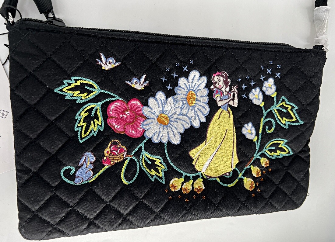 Disney 100 Decades Snow White Vera Bradley RFID Convertible Wristlet Bag - NEW