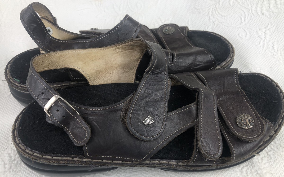 Finn Comfort Germany Brown Women Leather Slingback Ankle  display picture 3