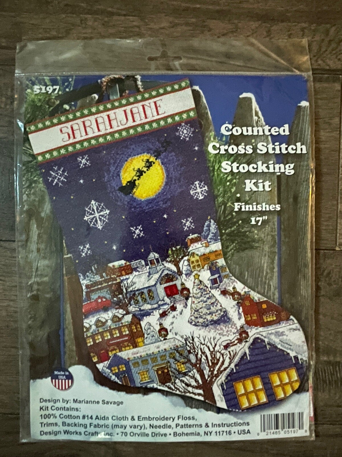Stocking Kit 17"  (14 Count)