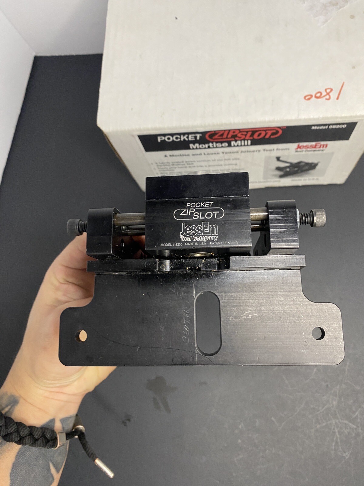 JessEm Zip Slot Mortise Mill and Tenon Joinery Tool 08200 eBay