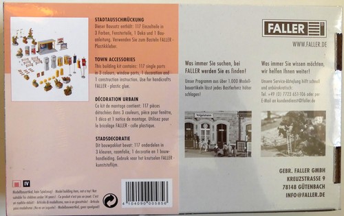 # Faller 180585 H0 Bausatz "Stadtausschmückung" - Picture 2 of 2