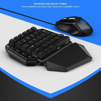 GameSir VX E-sports AimSwitch Wireless Keyboard Mouse Combo Black