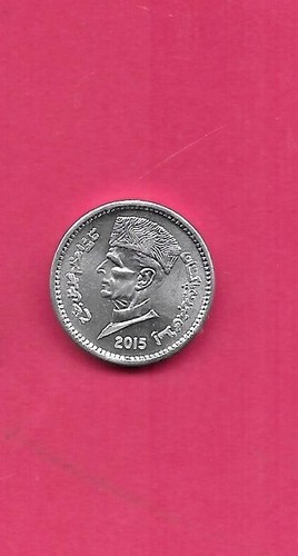 PAKISTAN KM67 2015 ALUMINUM RUPEE UNCIRCULATED-BU MINT-UNUSED MODERN COIN