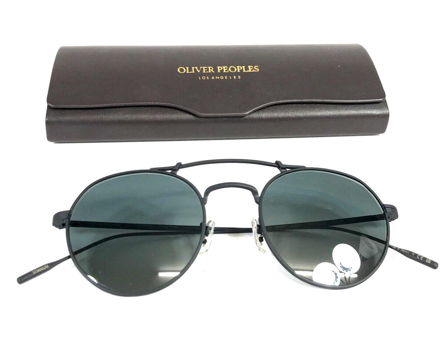 Солнцезащитные очки Oliver Peoples OV1309ST 506241 Reymont Матово-черные с прозрачным градиентом