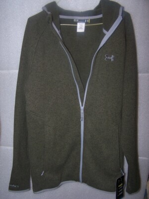 Under Armour UA Men's Storm Forest Ski &Snowboard Hoodie Medium 38-40 Green  New