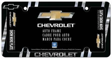 Chroma Graphics 042541 Chevrolet Chevy Bowtie Metal License Plate Frame