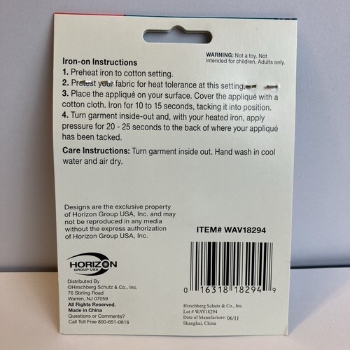 Tattoo Style Iron On Appliques Next Style Fashion Art 7 pieces NEW - Bild 2 von 10