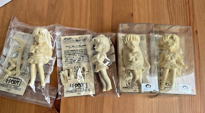 4 SD Sailor Moon Model Kits: MERCURY, MARS, JUPITER, VENUS original G-Port Japan