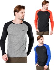 Outdoor Langarm Shirt - 100% Merinowolle - Ba...