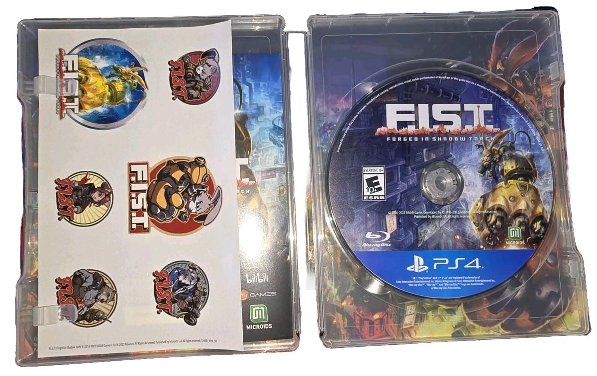 Jeu F.I.S.T. Forged In Shadow Torch - Édition Limitée Steelbook Pour PS4 - Neuf Sous Blister