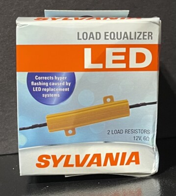 Sylvania LED Load Equalizer Resistor 3157 Rear Turn Signal Fix Hyper Flashing A