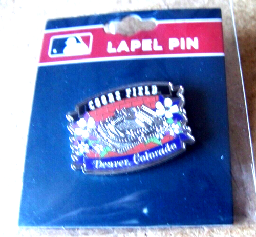 2024 pin Colorado Rockies Coors Field Denver Colorado w/ Columbines & red brick - Picture 3 of 6