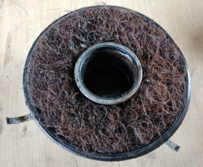 216mm Unterteil / Topf Ölbadluftfilter von Perkins 4.270 Motor aus Claas Europa