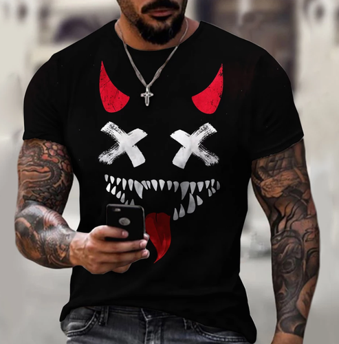 T-SHIRT UOMO STAMPA FANTASIA - Imagen 10 de 22