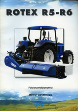  " BCS : ROTEX R5 - R6 " FALCIACONDIZIONATRICI - MOWER-CONDITIONERS 