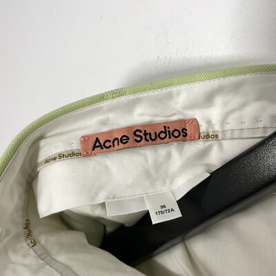Acne Studios Knee Length Relaxed Tailored Bermuda Wool Suit Shorts