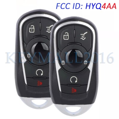 2 HYQ4AA Remote Key Fob for Buick Envision 2016 2017 2018 2019 2020 13508406