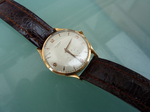 Universal Geneve 750 Gold 18 Karat Große Uhr - Bild 13 von 14
