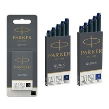 Parker Ink Cartridges Long Quink Ink Genuine Parker In Colour Choice