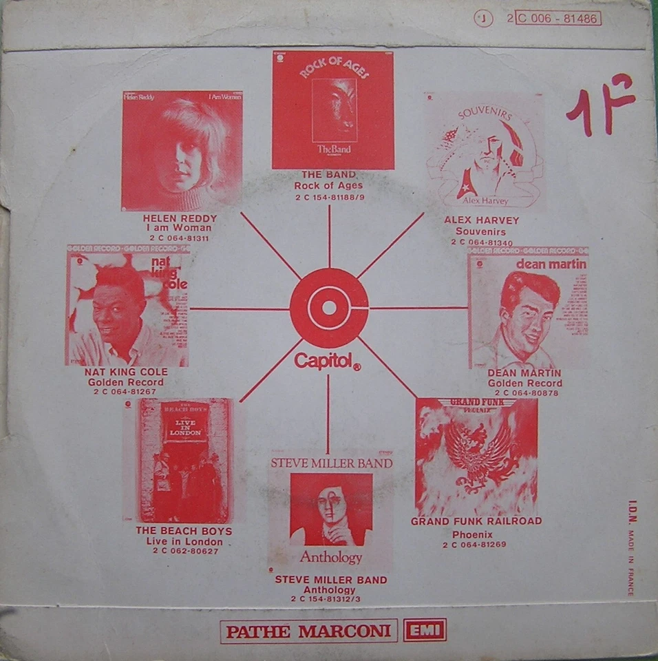 GRAND FUNK RAILROAD : lot de 3 SP - Photo 3/4