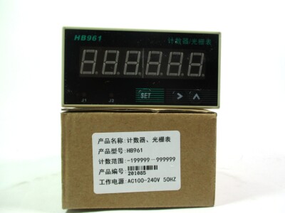 1PC  6 Bit Electronic Counter Digital Display Reversible Industrial HB961