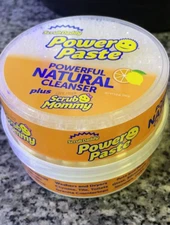Scrub Daddy Power Paste All Purpose Cleaning Paste Kit All Natural Cleanser NEW